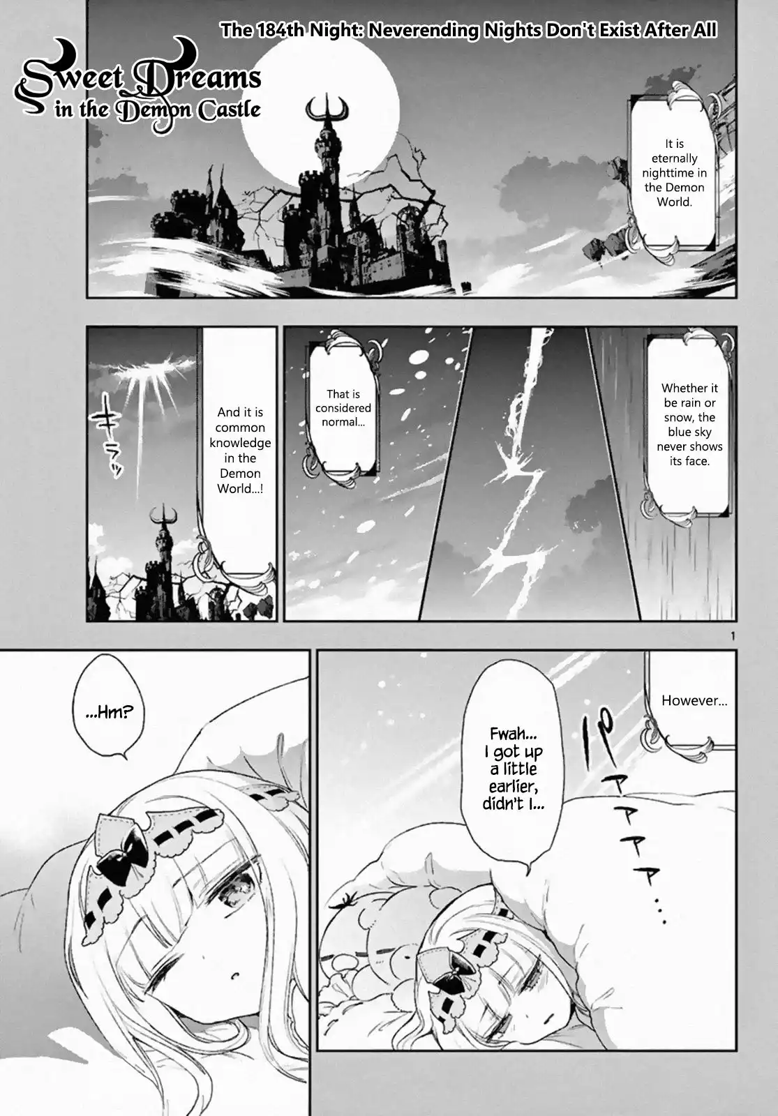 Maou-jou de Oyasumi Chapter 184 1